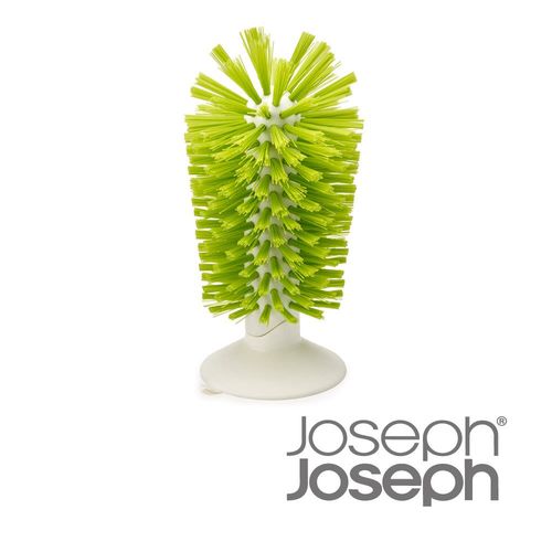 《Joseph Joseph英國創意餐廚》杯壺清潔刷立座(綠)