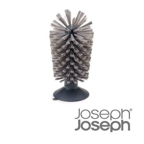 《Joseph Joseph英國創意餐廚》杯壺清潔刷立座(灰)