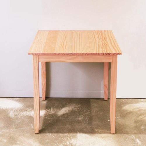 CiS自然行實木家具-實木桌74x74cm (溫暖柚木色)