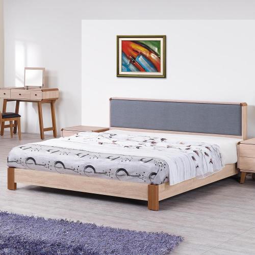 【時尚屋】[G17]柏克5尺床片型雙人床G17-A019-2不含床頭櫃-床墊