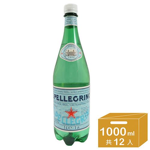 S.Pellegrino聖沛黎洛 天然氣泡礦泉水 瓶裝(1000ml x12瓶)