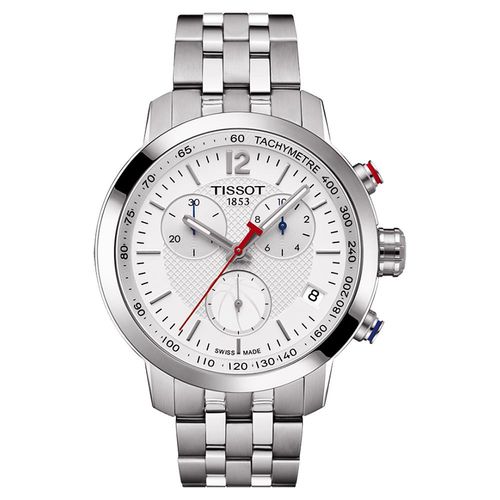TISSOTT-SportPRC200NBA特別版計時腕錶-銀/42mmT0554171101701