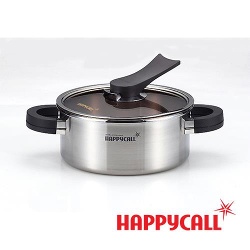 【韓國HAPPYCALL】三層不鏽鋼湯鍋(18CM)