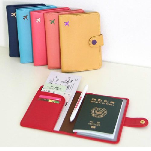 【RAIN DEER】純色防消磁短款護照夾輕旅行系列(隨機出貨)