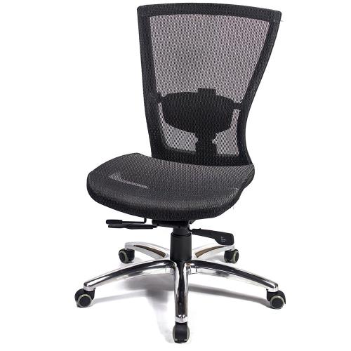 aaronation 愛倫國度 - 頂級高韌性全網金屬底電腦椅AM-813