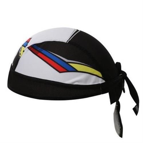 【米蘭精品】自行車頭巾抗UV運動頭巾簡約黑白拼接造型73fo57