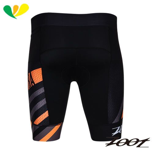 ZOOT 頂級碳離子CC鐵人褲(男)(彩紋橘) Z1706017