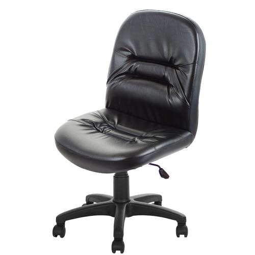 GXG 短背皮面 電腦椅  可後躺/塑膠腳   TW-1004 EK