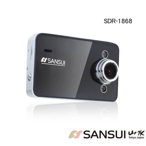 【SANSUI山水】2.7吋120廣角鏡頭行車記錄器/HD720P/輕巧體積(SDR-1868)