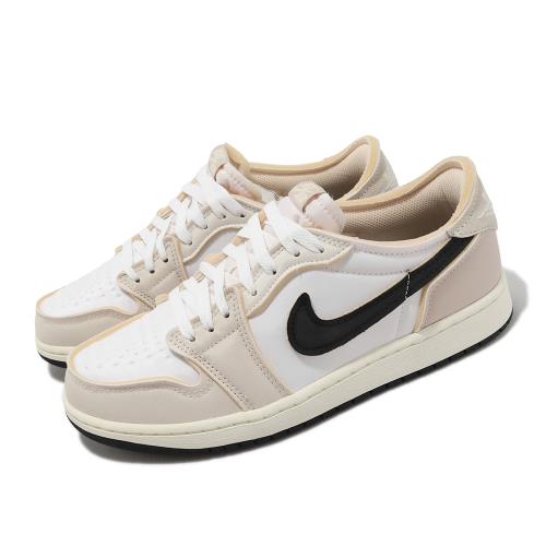 Nike 休閒鞋Air Jordan 1 Retro Low OG EX 男鞋白米椰奶AJ1 復刻DV0982