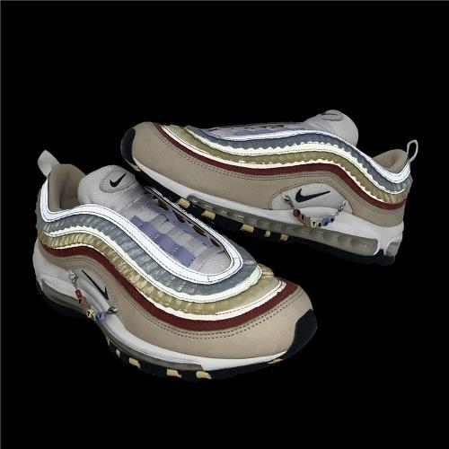 Nike 休閒鞋 Air Max 97 BT 男鞋 女鞋 彩色 蕾絲 緞帶 吊飾 串珠 Be True FD8637-600