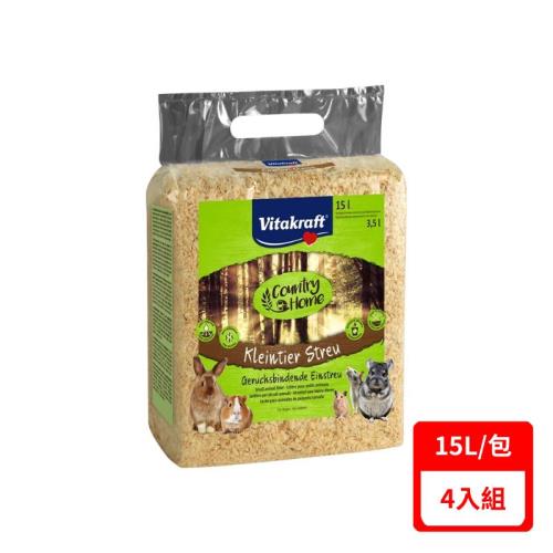 德國Vitakraft -【4入組】VITA木屑 15L (小動物專用) 