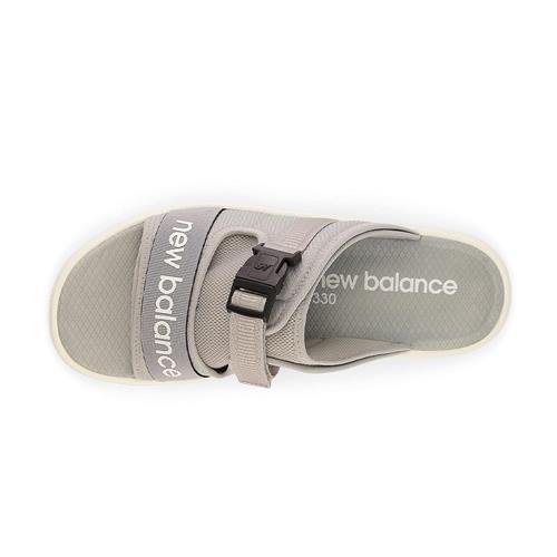 New Balance 330v2 男鞋 女鞋 灰色 扣環 緩震 運動 休閒 拖鞋 SUF330C2