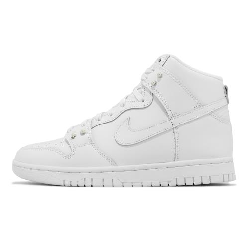 Nike 休閒鞋Wmns Dunk High SE 女鞋白全白珍珠高筒DM7607-100|休閒運動