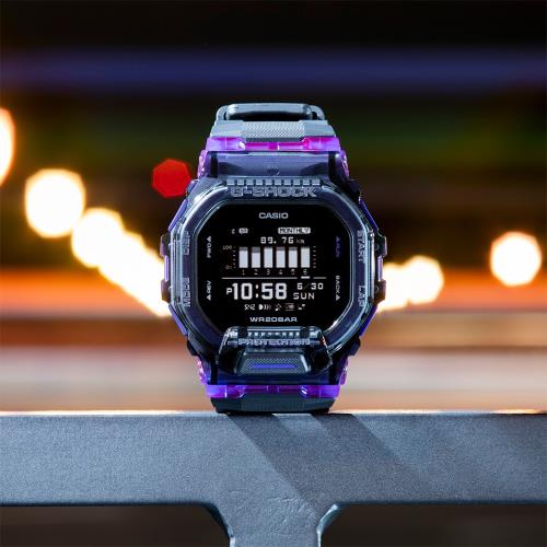 CASIO G-SHOCK 活力亮彩智慧藍芽訓練運動錶/GBD-200SM-1A6|G-SHOCK|Her