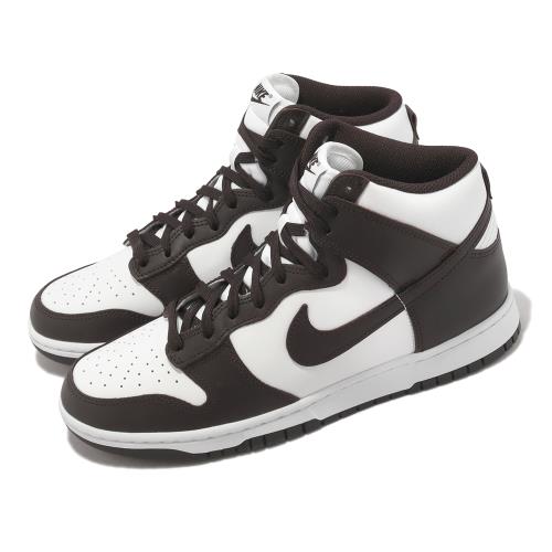 Nike 休閒鞋Dunk HI Retro BTTYS 男鞋白棕高筒皮革Palomino DV0829-100