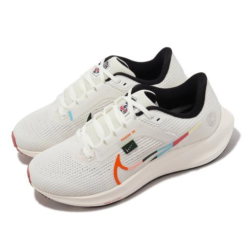 Nike 慢跑鞋 Wmns Air Zoom Pegasus 40 女鞋 米白 黑 小飛馬 運動鞋 路跑 FN8919-191