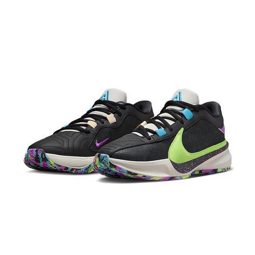 Nike Zoom Freak 5 EP 男黑綠紫希臘字母哥MVP 籃球實戰籃球鞋DX4996