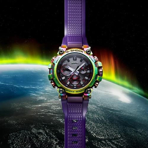 CASIO 卡西歐】G-SHOCK 神秘北極光電波藍牙太陽能電力雙重核心防護