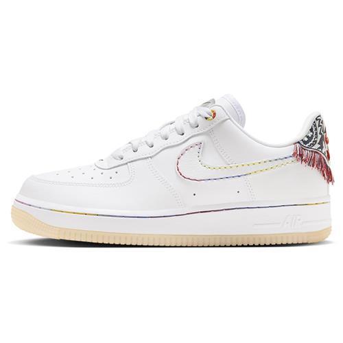 Nike 女鞋休閒鞋Nike Air Force 1 07 LX 民族風白【運動世界】FN8918