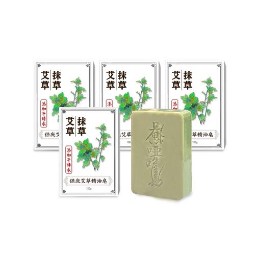 【菩提居】保庇艾草精油皂5入組