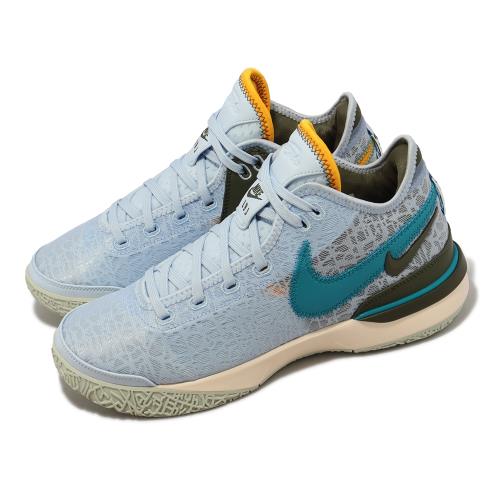 Nike 籃球鞋Zoom LeBron NXXT Gen EP 男鞋藍LBJ 氣墊DR8788-400|籃球鞋