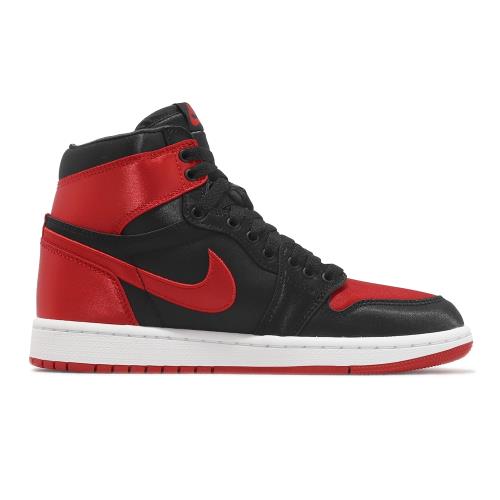 Nike Wmns Air Jordan 1 Retro High OG 女鞋男鞋黑紅AJ1 緞面FD4810