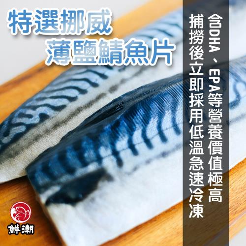 【鮮浪】挪威鯖魚片X2片(160-180g/片) 