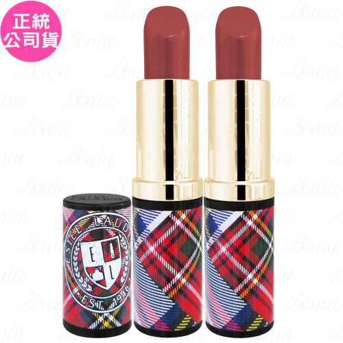 ESTEE LAUDER 雅詩蘭黛 英倫風限量版唇膏(#line crosser)(3.5g)*2(公司貨)