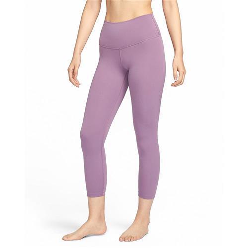 Nike 緊身褲Yoga 7/8 Leggings 高腰黑吸濕快乾瑜珈內搭運動DM7024-010