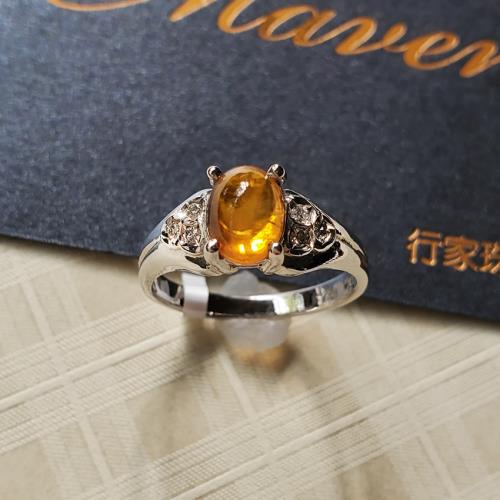 【Maven行家珠寶－幸福能量】天然黃寶石1.7克拉戒指
