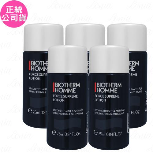 【即期品】BIOTHERM碧兒泉 男仕極量緊膚水(25ml)*5(公司貨)