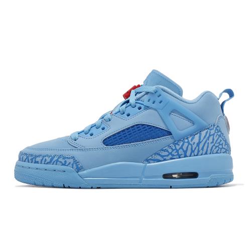 Nike 休閒鞋Jordan Spizike Low GS 大童女鞋水藍Houston Oilers FQ3950