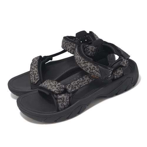 Teva 涼拖鞋M Terra FI 5 Universal 男鞋岩漿黑灰魔鬼氈抓地多功能運動 