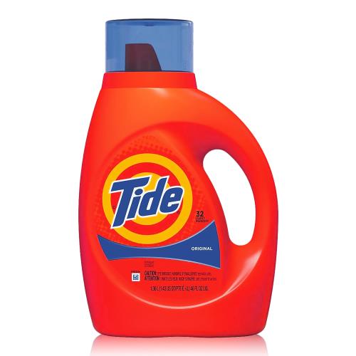 Tide2倍超濃縮洗衣精1.36L/46oz