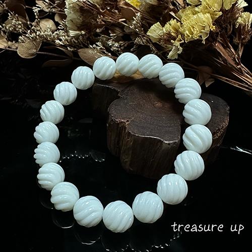 白瑪瑙8.2mm - iJ-Crystal 水晶飾品網店
