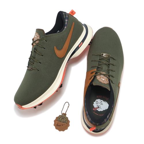 Nike 高爾夫球鞋Air ZM Victory TR 3 NRG OC24 男鞋寬楦綠橘氣墊